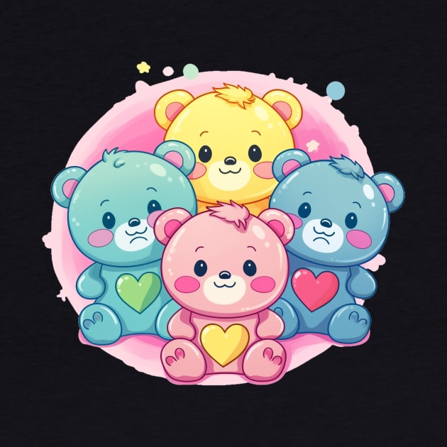 Kawaii Baby Care Bears by Yamabushi's Kawaii Store